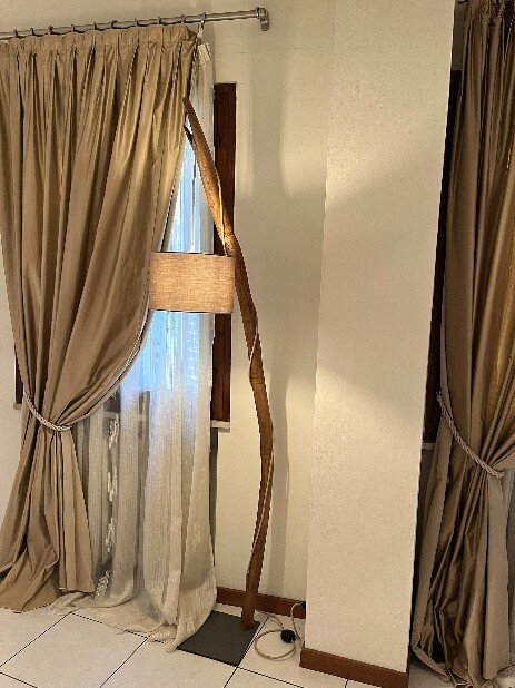 Piantana eco design in legno